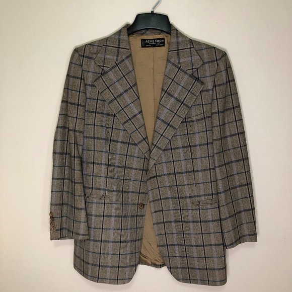Pierre Cardin Other - Pierre Cardin Plaid Blazer
